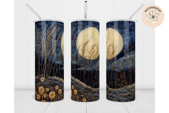 Moon Night Embroidery Wrap Review