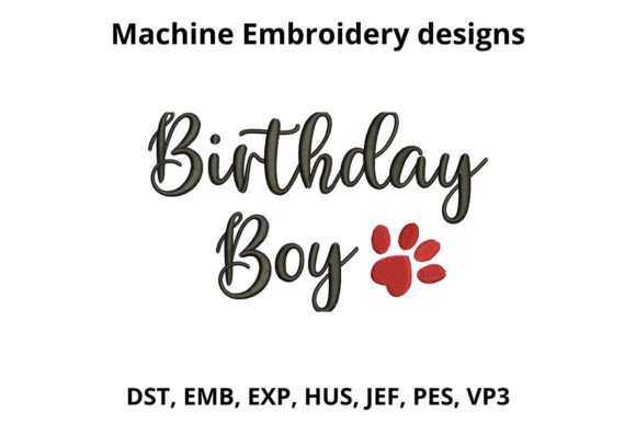 Review: Birthday Boy Embroidery Design for Boutique Apparel