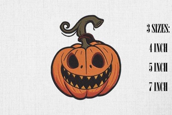 Review: Halloween Pumpkin Embroidery Design 2