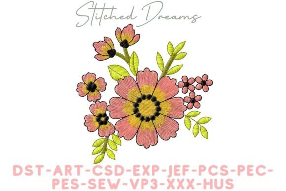 Review: Lifelike Flowers Embroidery Design for Makers