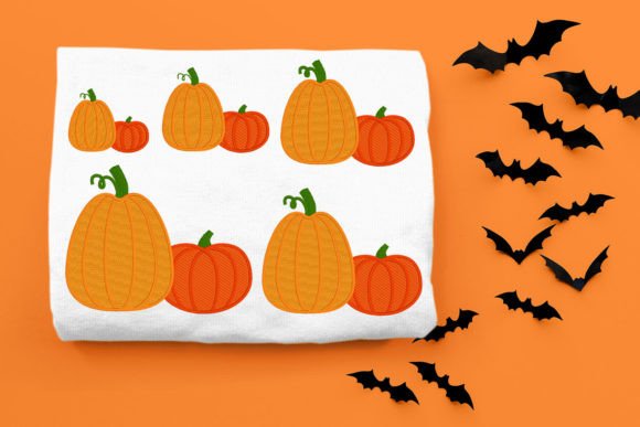 Review: Pair of Pumpkins Mini Embroidery for Fall Apparel