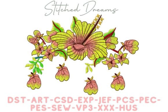 Review: Royal Flower Embroidery Design for Craft Fairs