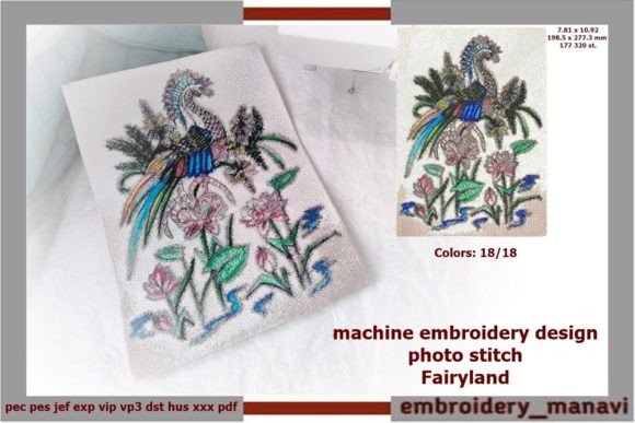 Reviewing Embroidery Design Photo Stitch Fairyland