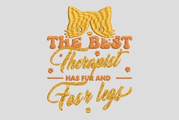 Reviewing The Best Cat Therapist Embroidery File