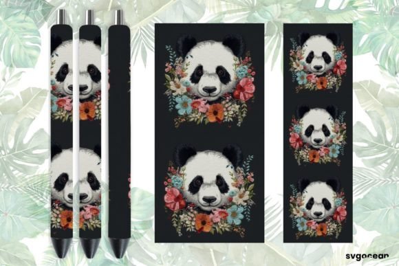 Reviewing the Embroidery Panda Pen Wraps Sublimation Design