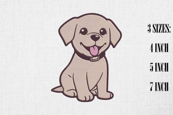 Reviewing the Labrador Retriever Dog Embroidery Design